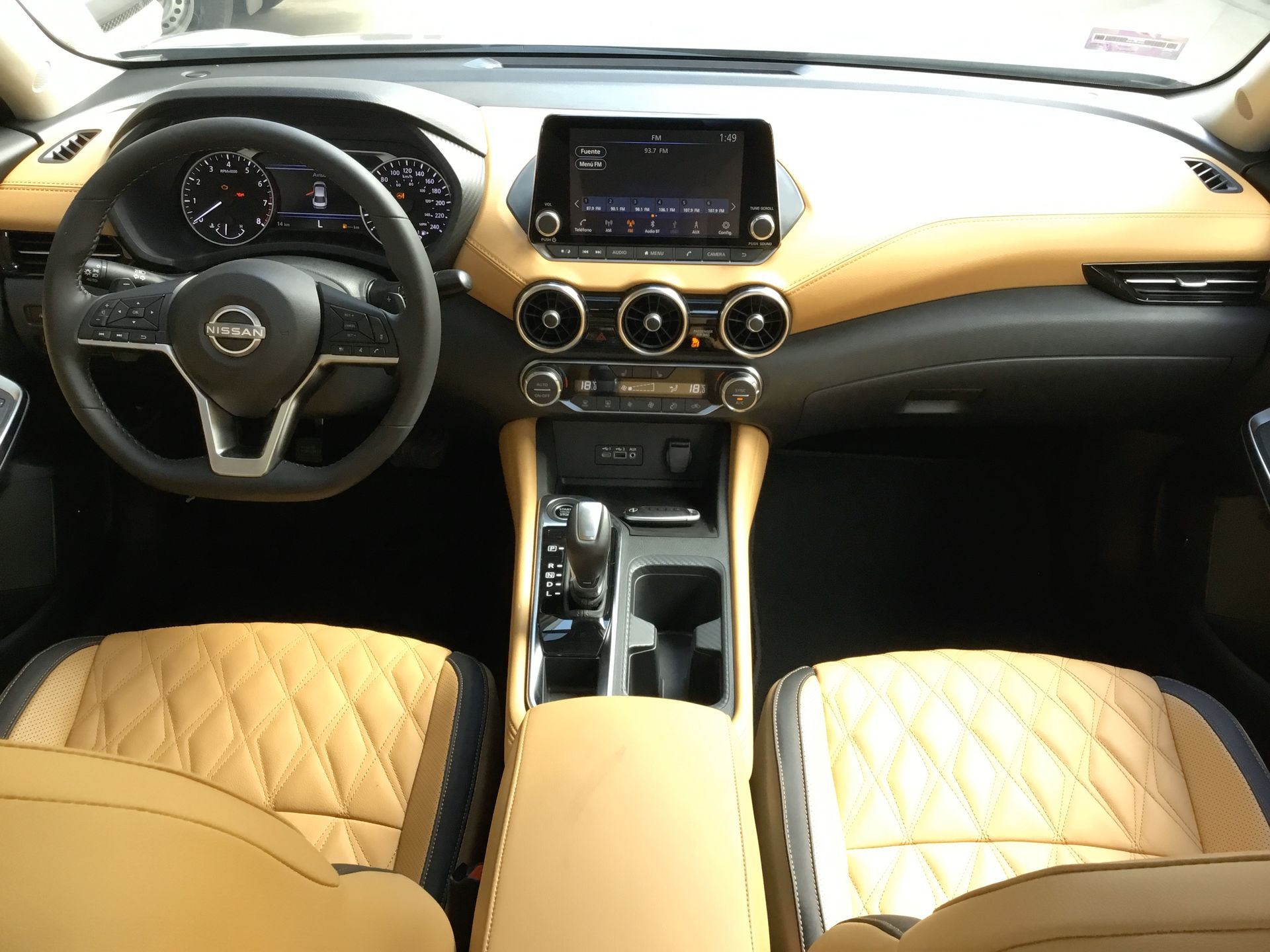 2025 Nissan SENTRA SENTRA SR PLATINUM BITONO CVT PIEL GENUINA