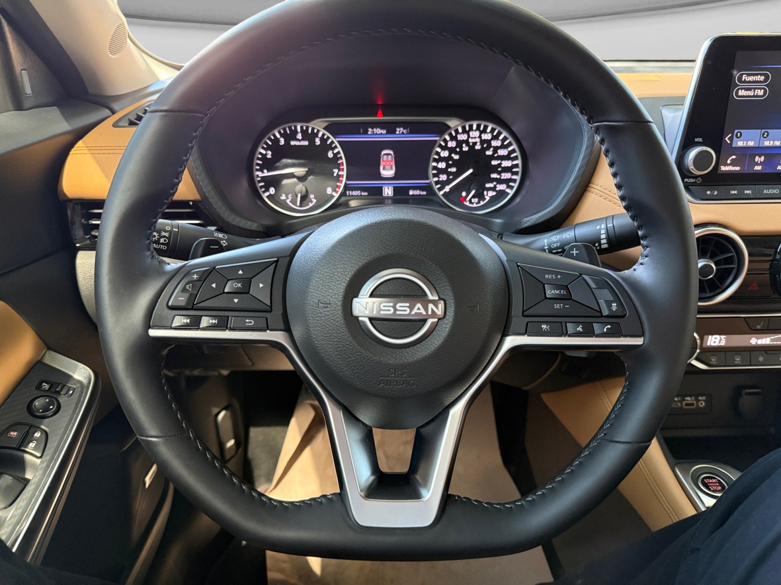 2025 Nissan SENTRA SENTRA SR PLATINUM BITONO CVT PIEL GENUINA