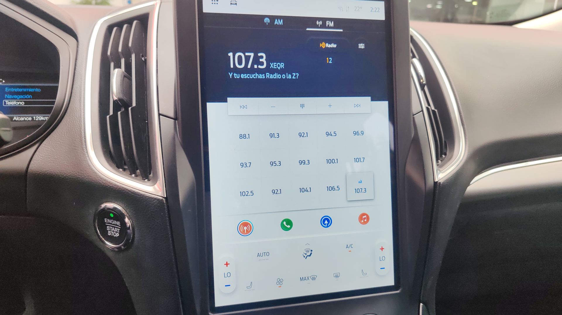 2022 Ford EDGE TITANIUM FWD 2.0 GTDI